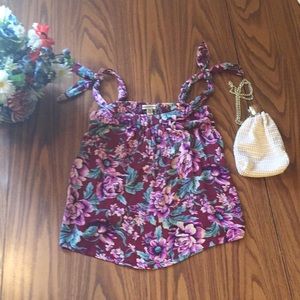 American eagle outfitters xs top floral women’s